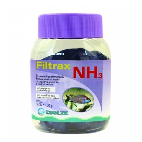 Zoolek Filtrax NH3 500g żywica usuwająca amoniak